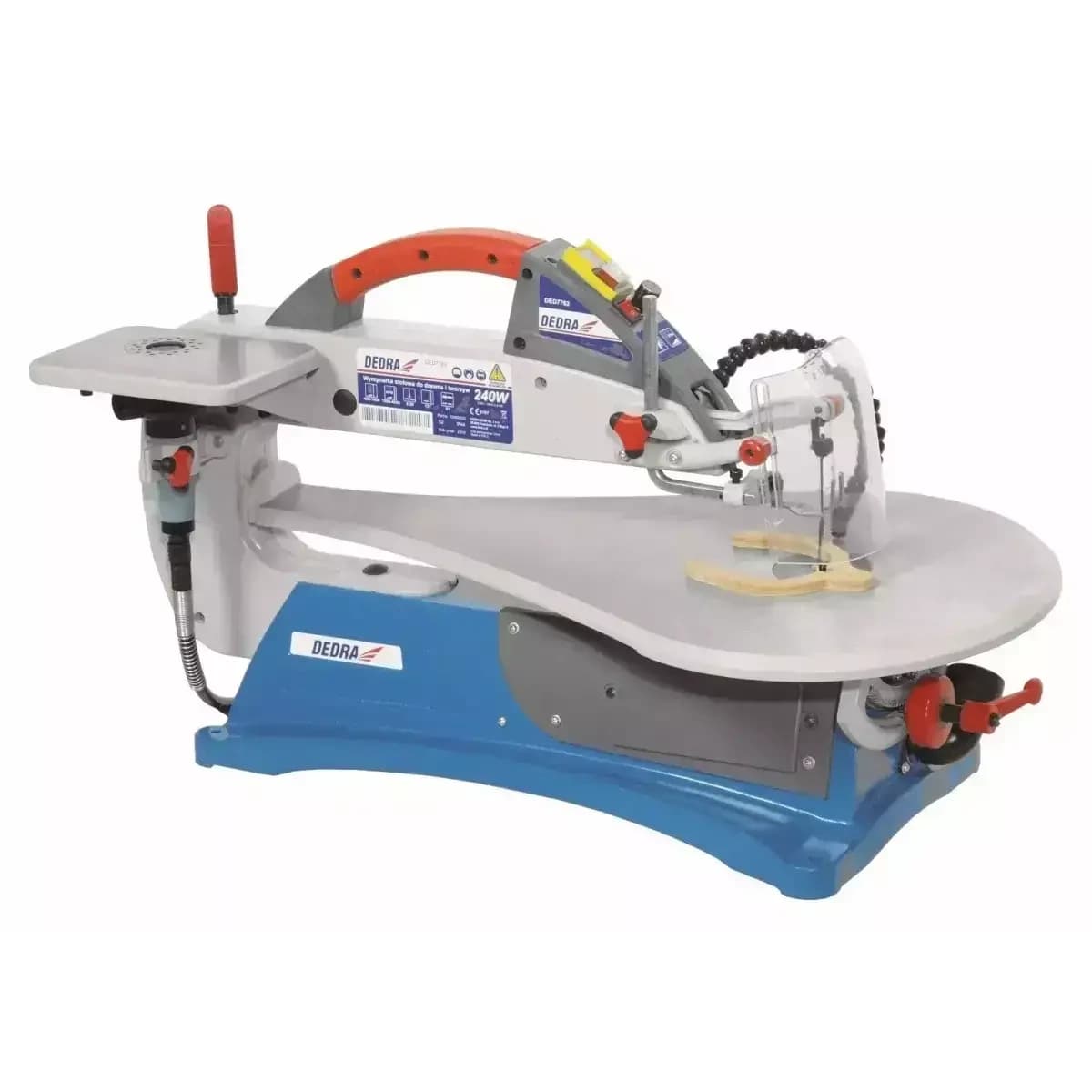 Lupienková pila 240W s brusnou hlavou, max.457mm, otáčky brusné hlavy od 1200 do 4500/min
