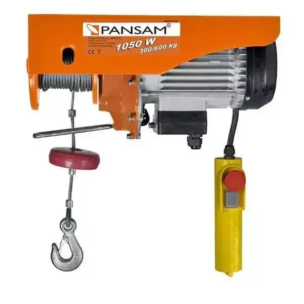 Elektrické zvedací zařízení lanové 1050W 300/600 kg