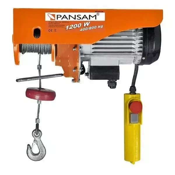 Elektrické zvedací zařízení lanové 1200W 400/800 kg