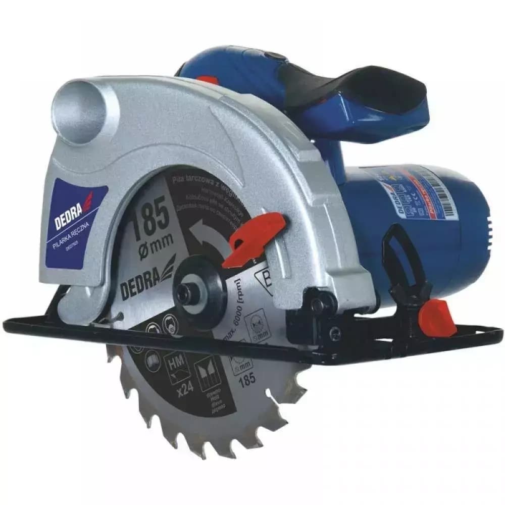 Okružní pila ruční 1500W 185mm,oska 20mm, průřez 66mm,