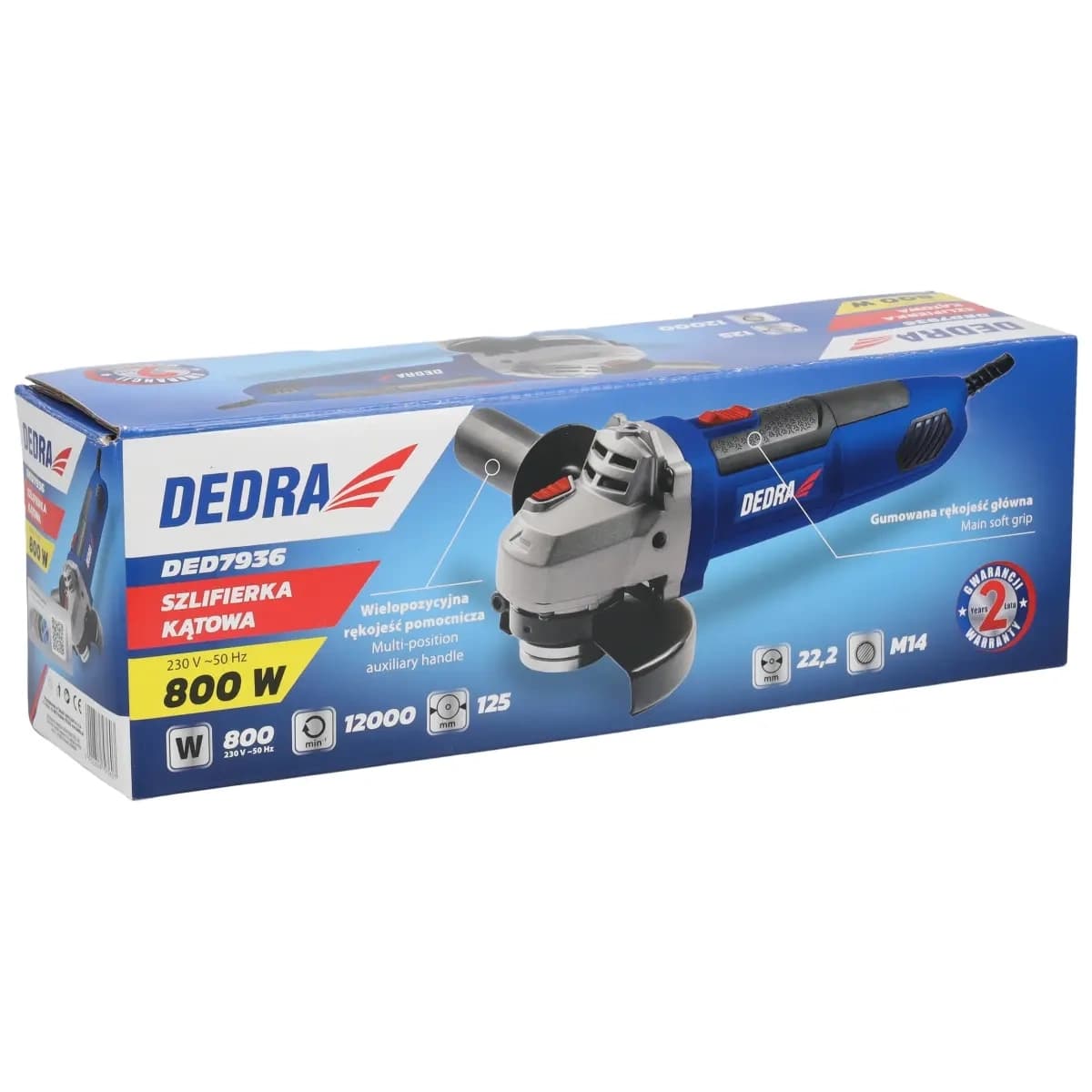 Úhlová bruska 125 mm 800 W – 5
