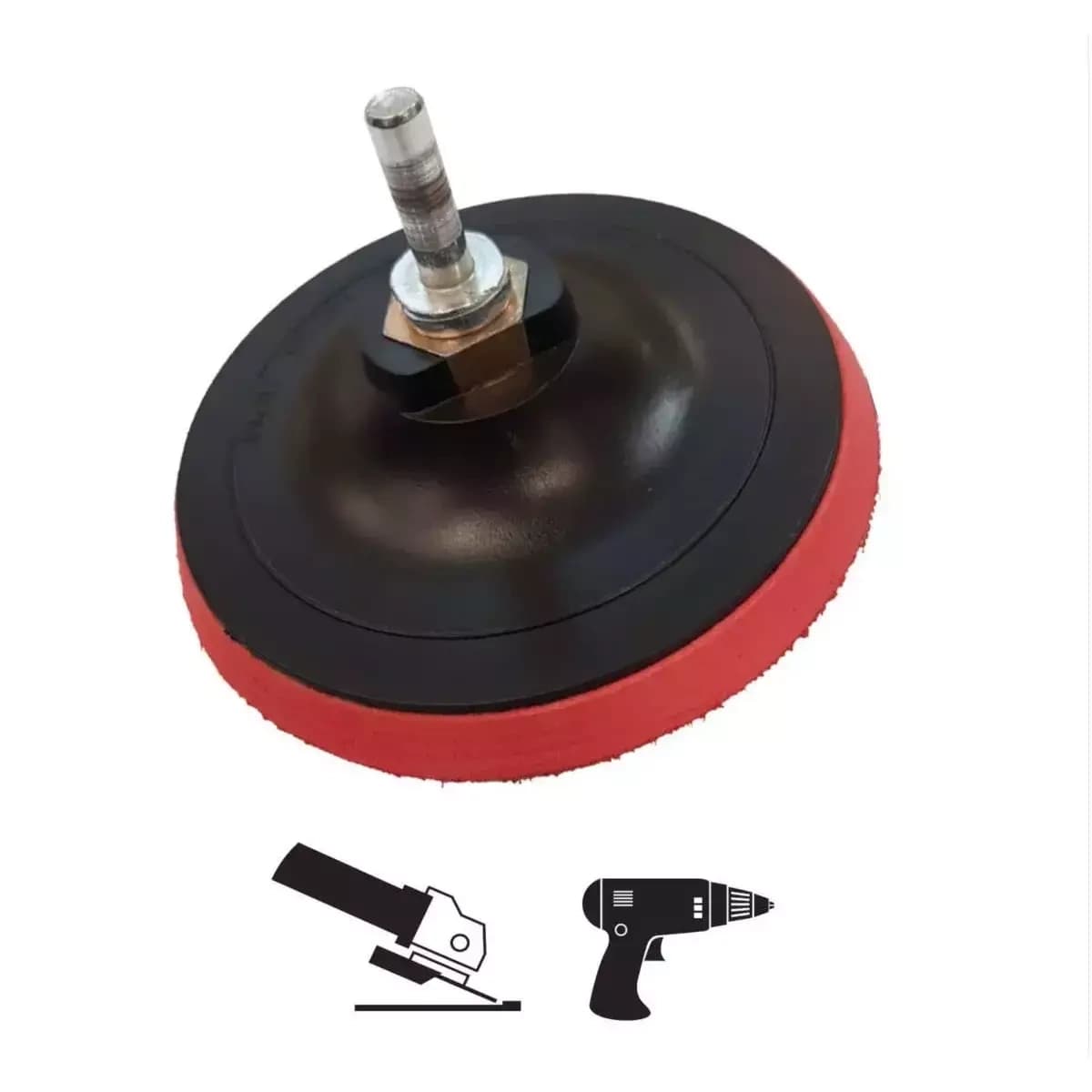 Kotouč unášací pro leštiace diamantové kotouče závit M14 průměr 100mm + kolík pro vrtačku