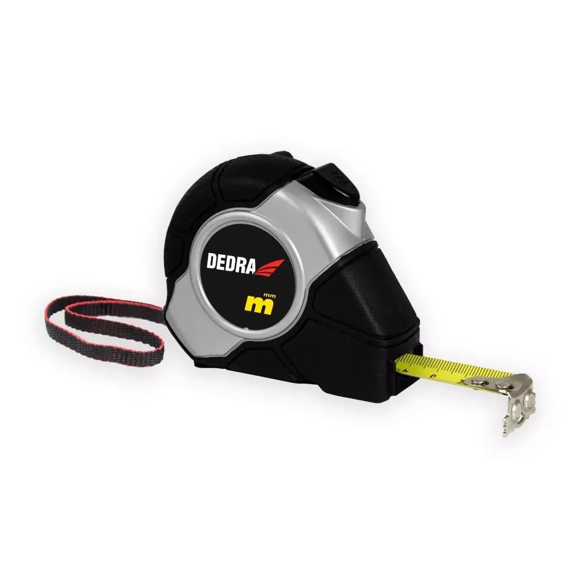 Metr 5m/19mm, auto-blokáda, magnet, pogumovaný kryt, nylon, blister