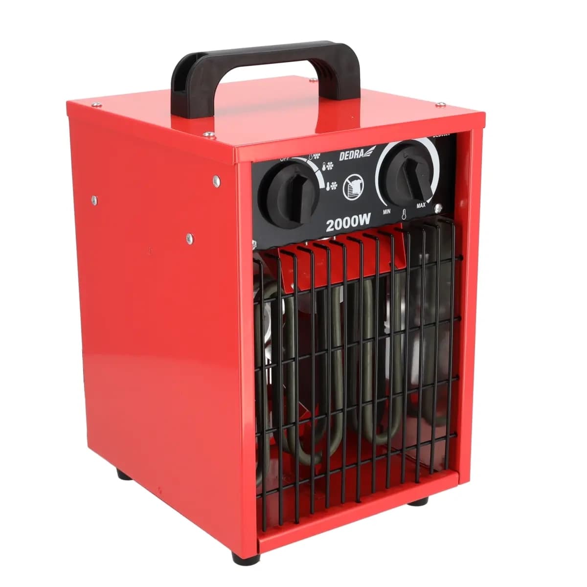 Ohřívač elektricky vzduchu 650/1300/2000W, termostat