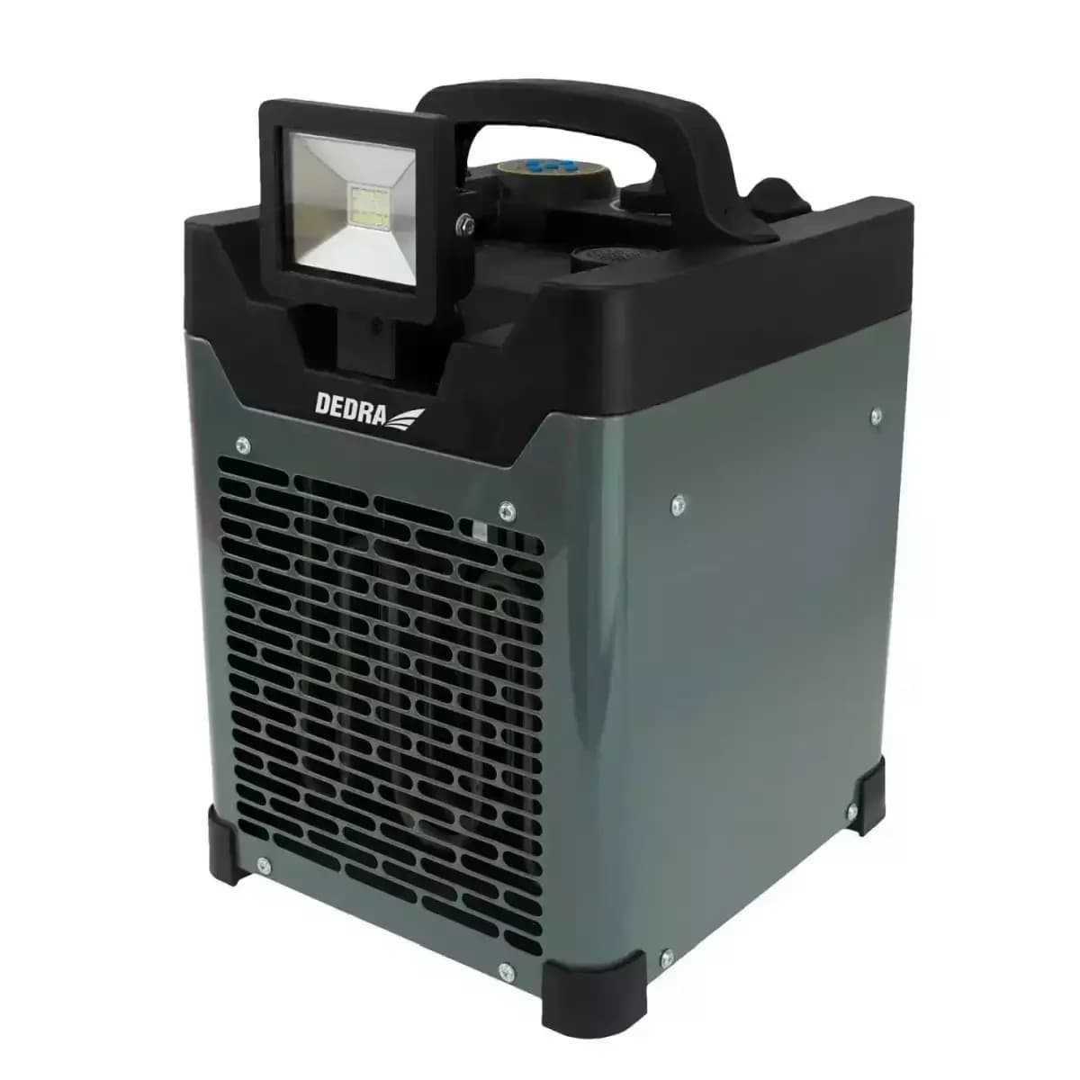 Ohřívač elektricky vzduchu 3300W BLUETOOTH LED