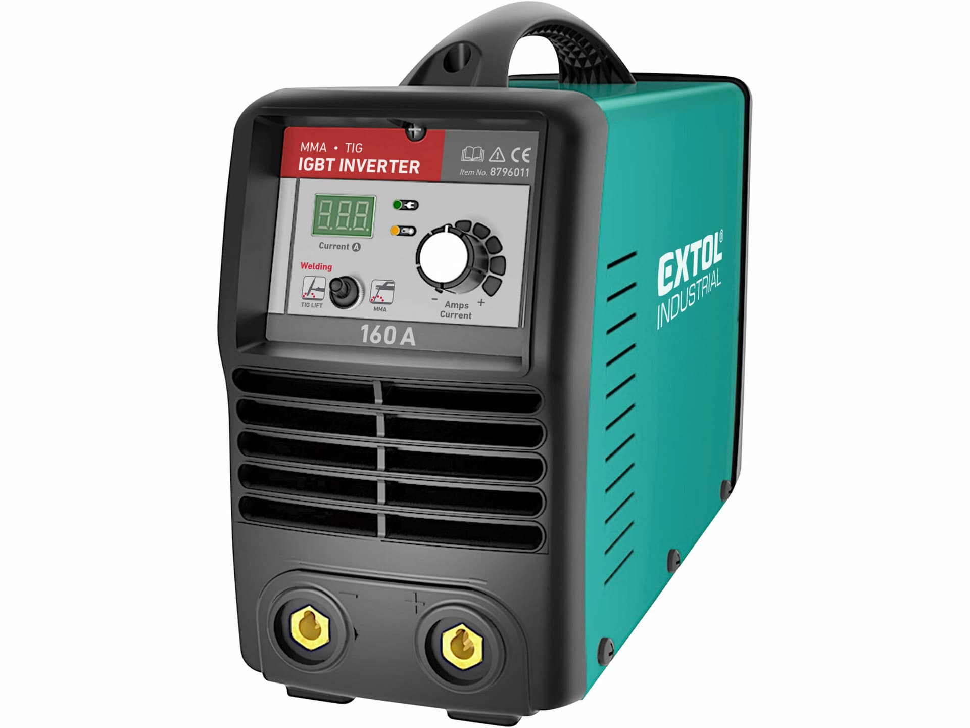 Invertor svařovací 10-160A, příkon 5,2kW, 62V, MMA a TIG