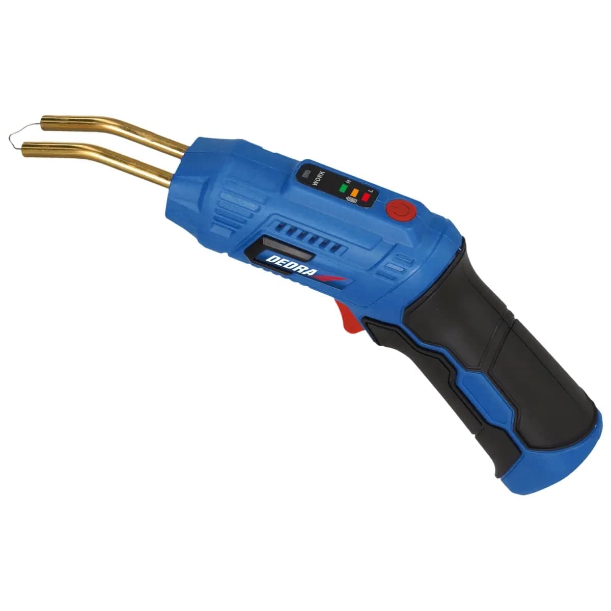 Svářečka plastů 4V akumulátorová, USB, 550°C, 200 sponek